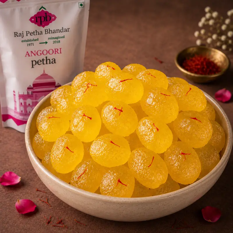 Kesar Angoori Petha