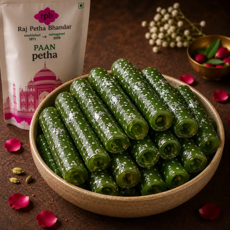 Gulkand Paan Roll Petha